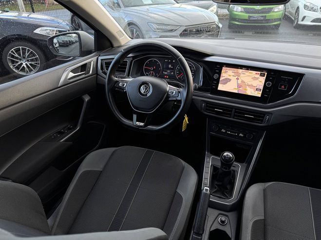 Volkswagen Polo 1.6 TDI 95 R-LINE GPS CARPLAY LED CLIM R GRIS C de 2018