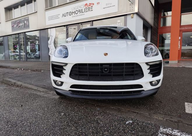Porsche Macan S 3.0 TDI V6 PDK 258 cv BVA PREMIERE MAI Blanc de 2016