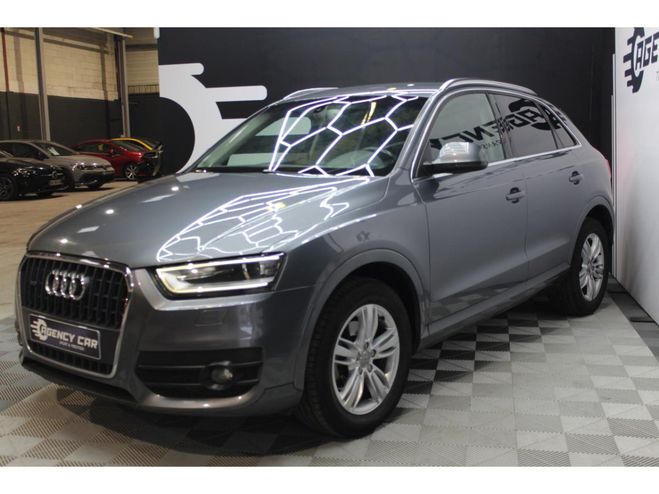 Audi Q3 Quattro 2.0 TDI 177 S-tronic Ambition Lu GRIS FONCE de 2014