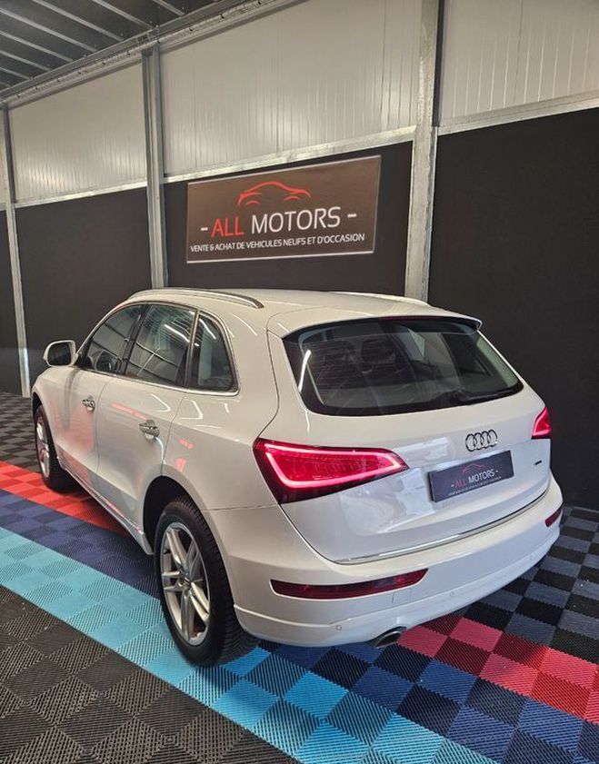 Audi Q5 2.0 tdi 190ch clean diesel quattro s tro Blanc de 2014