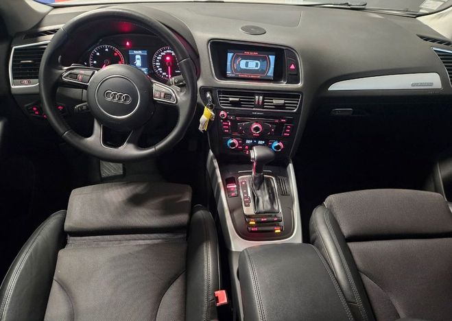 Audi Q5 2.0 tdi 190ch clean diesel quattro s tro Blanc de 2014