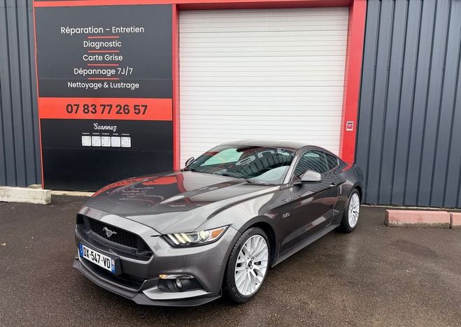 Ford Mustang GT VI 5.0 I V8 422 CV BOITE AUTO COUPE R Gris de 2015
