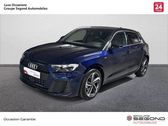 Audi A1 Sportback 30 TFSI 116 ch S tronic 7 S Li Bleu de 2024