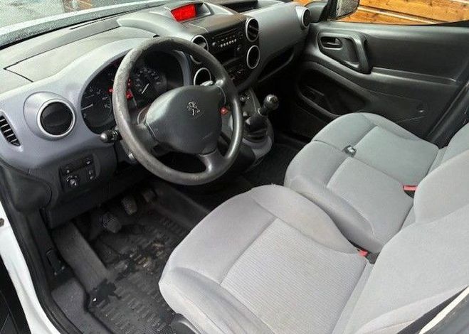 Peugeot Partner ii (2) 1.6 bluehdi 100 pack clim nav 121 Blanc de 2015