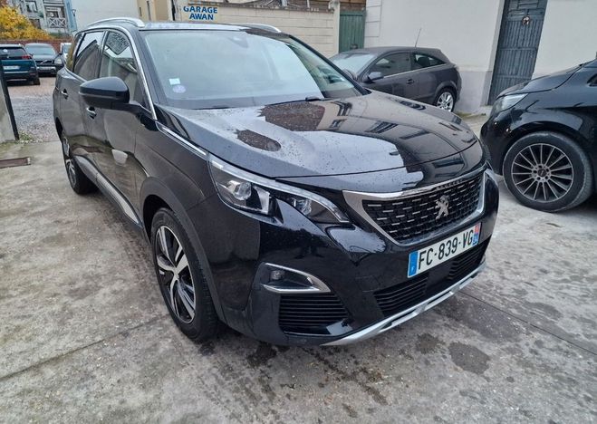 Peugeot 5008 essence 130ch automatique eat8 s&s allur Noir de 2019
