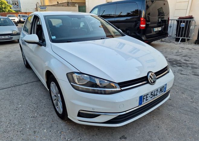 Volkswagen Golf 1.6 tdi 115ch confortline entretien a jo Blanc de 2019