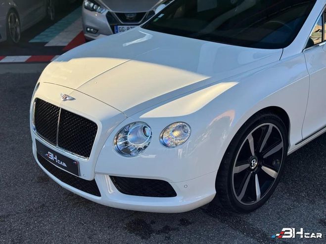 Bentley Continental COUPE GT 4.0 505cv MULLINER 4WD / SUIVI  Blanc de 2012