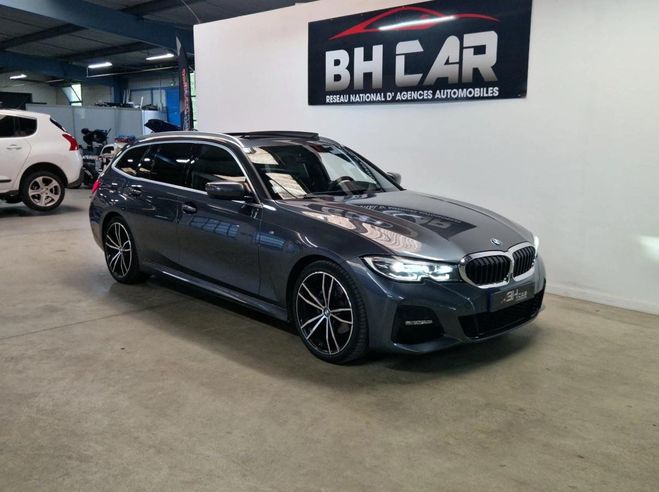 BMW Serie 3 TOURING 2.0 320 D 190 M-SPORT XDRIVE BVA Gris de 2020