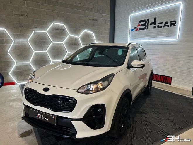 Kia Sportage 1.6 CRDI 135 HYBRID MHEV 48VOLT BLACK ED Blanc de 2021