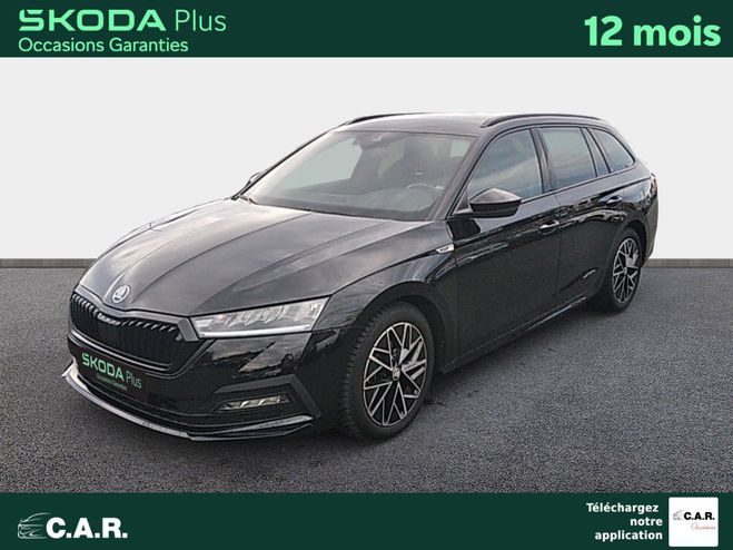 Skoda Octavia Combi 2.0 TDI 150 ch DSG7 Sportline Noir de 2023