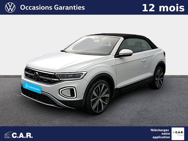 Volkswagen T Roc CABRIOLET 1.5 TSI EVO 150 Start/Stop DSG Blanc de 2022