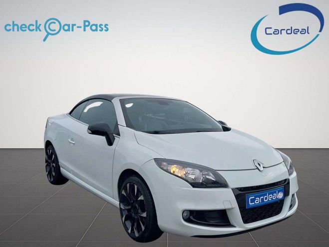 Renault Megane 1.9 dCi Monaco-CABRIO-GPS-CLIM-CUIR-GARA Blanc M�tallis� de 