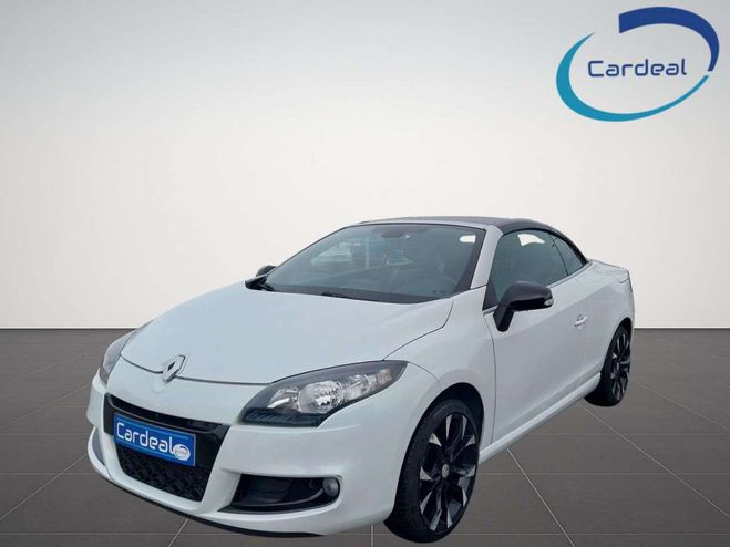 Renault Megane 1.9 dCi Monaco-CABRIO-GPS-CLIM-CUIR-GARA Blanc M�tallis� de 