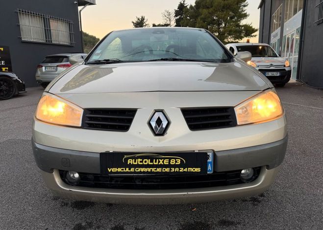 Renault Megane cabriolet 1.9 dci 120 cv Beige de 2005