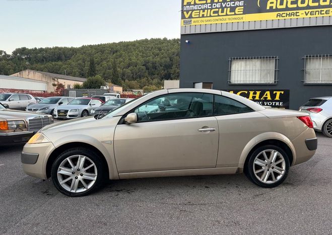 Renault Megane cabriolet 1.9 dci 120 cv Beige de 2005