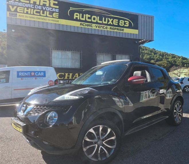 Nissan Juke 115 cv tekna cuir toit gps garantie Noir de 2014