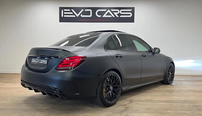 Mercedes Classe C 63s C63s AMG 510 ch SPEEDSHIFT-MCT BVA / Noir de 2016