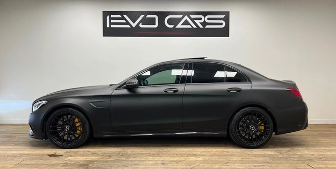 Mercedes Classe C 63s C63s AMG 510 ch SPEEDSHIFT-MCT BVA / Noir de 2016