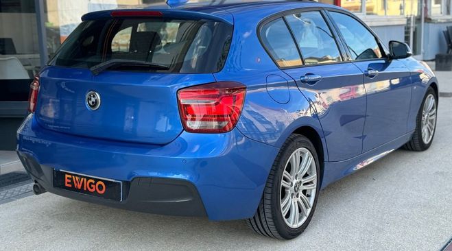 BMW Serie 1 2.0 120 d 184ch m sport toit ouvrant har Bleu de 2014