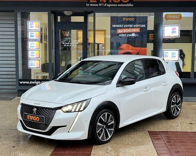 Peugeot 208 1.5 bluehdi 100ch gt line bvm6 entretien Blanc de 2020