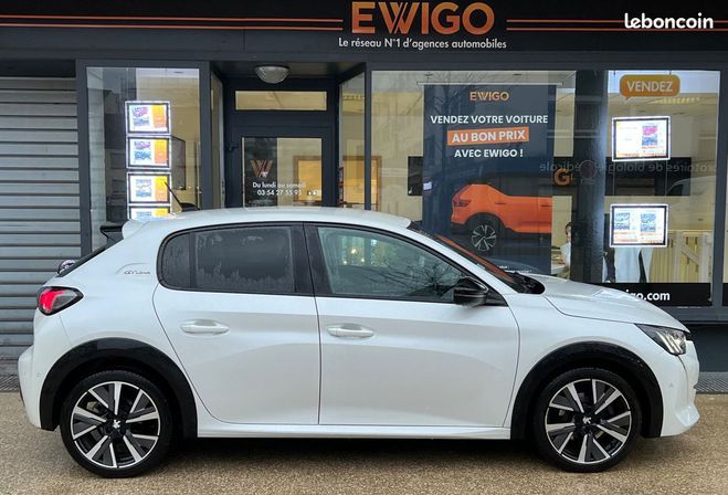 Peugeot 208 1.5 bluehdi 100ch gt line bvm6 entretien Blanc de 2020