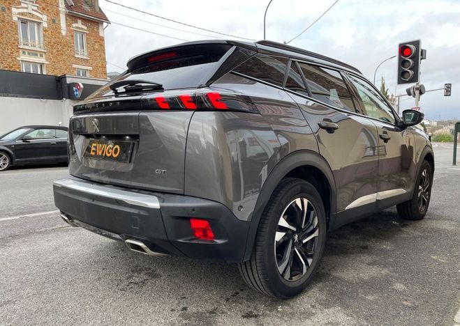 Peugeot 2008 generation-ii 1.2 130 gt eat bva entreti Gris de 2022