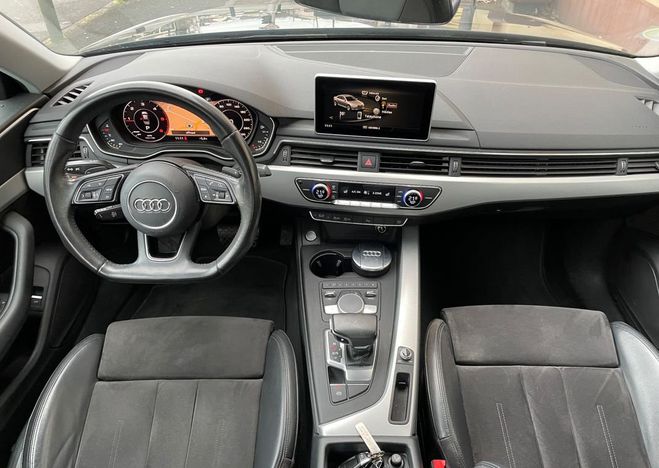 Audi A4 2.0 tdi 150ch design luxe multitronic bv Bleu de 2016