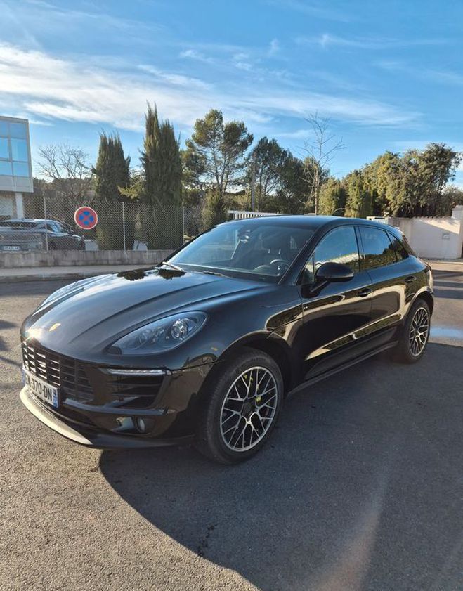 Porsche Macan Diesel 3.0 V6 258 ch S PDK Garantie 12 m Noir de 2017