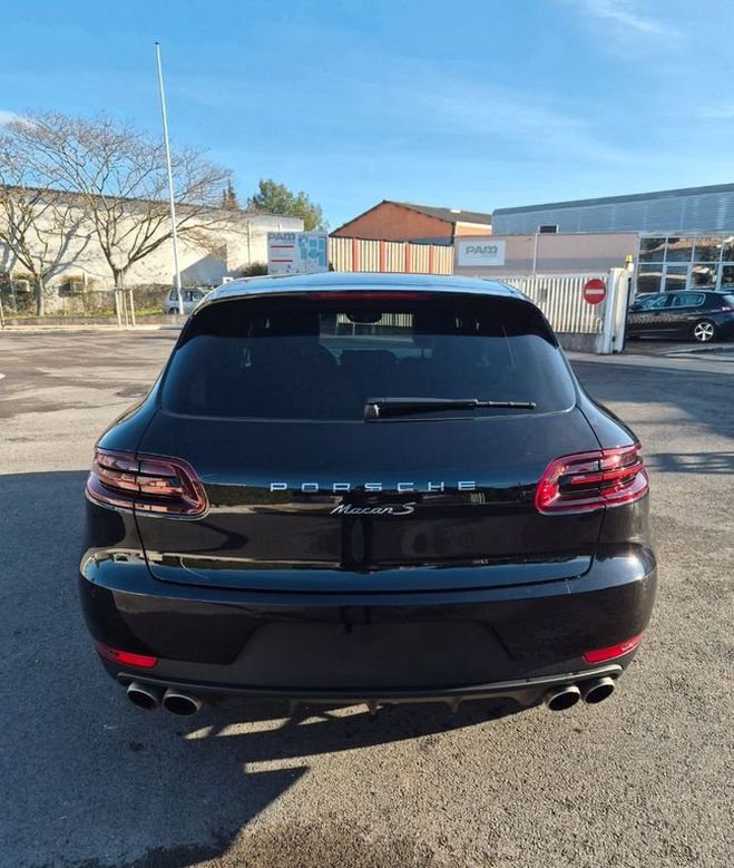 Porsche Macan Diesel 3.0 V6 258 ch S PDK Garantie 12 m Noir de 2017