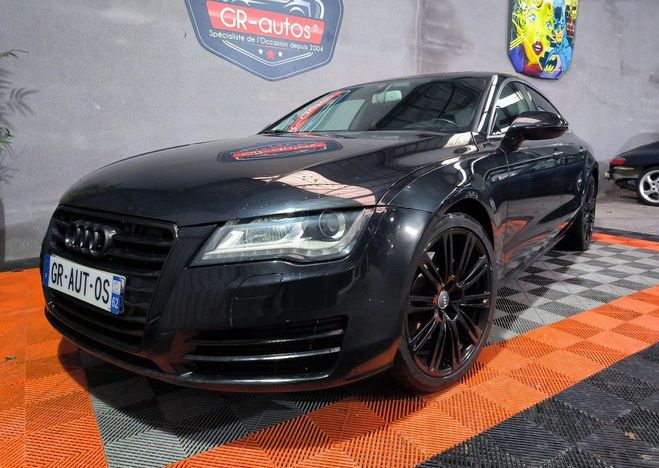 Audi A7 Sportback 3.0 Tdi 245cv S-Line Toit ouvr Noir de 2011
