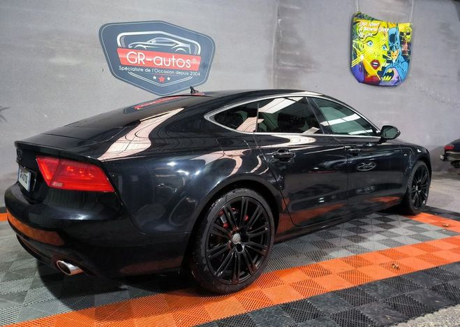 Audi A7 Sportback 3.0 Tdi 245cv S-Line Toit ouvr Noir de 2011