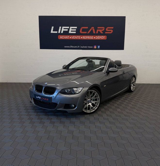 BMW Serie 3 (E93) 330dA cabriolet 231ch Pack M Sport GRIS C de 2008