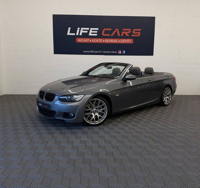 BMW Serie 3 (E93) 330dA cabriolet 231ch Pack M Sport GRIS C de 2008