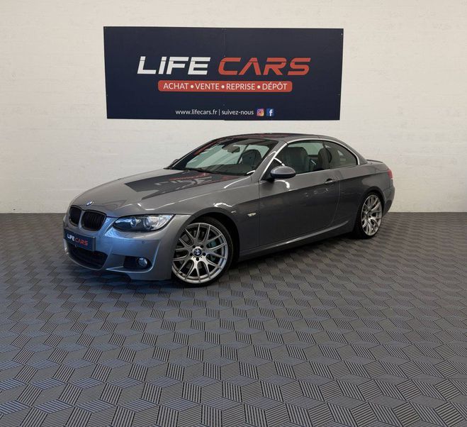 BMW Serie 3 (E93) 330dA cabriolet 231ch Pack M Sport GRIS C de 2008
