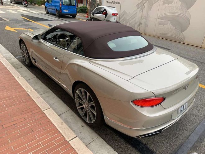 Bentley Continental GTC W12 6.0 635 ch BVA Beige de 2020