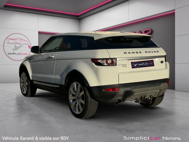 Land rover Range Rover Evoque SD4 Prestige A - Si�ges �lectrique chauf Blanc de 2012