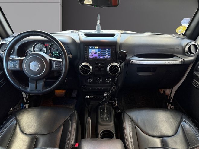 Jeep Wrangler 2.8 CRD 200 - 4x4 Unlimited BVA Rubicon  Blanc de 2018