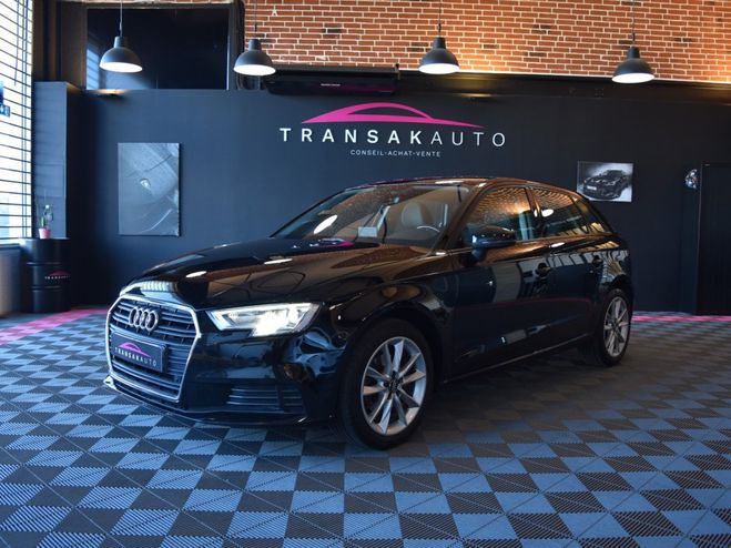 Audi A3 Sportback 1.0 TFSI 115 Noir de 2017