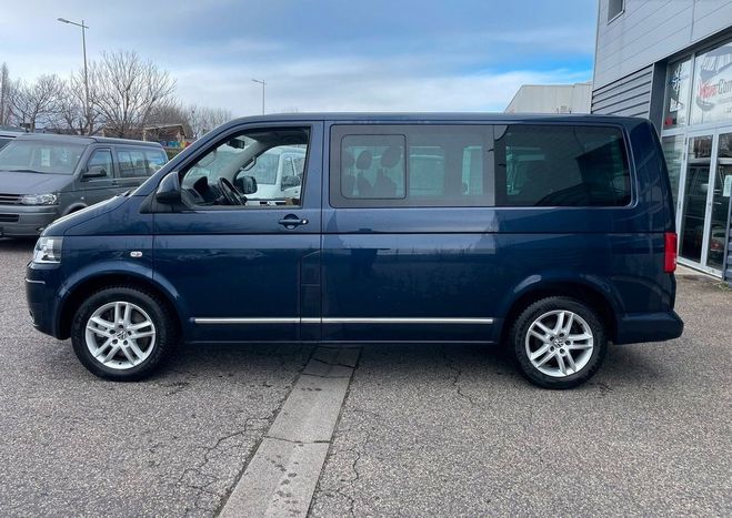 Volkswagen Multivan VW T5 Confort 2.0L TDi 140Ch 99mkm Bleu de 2010