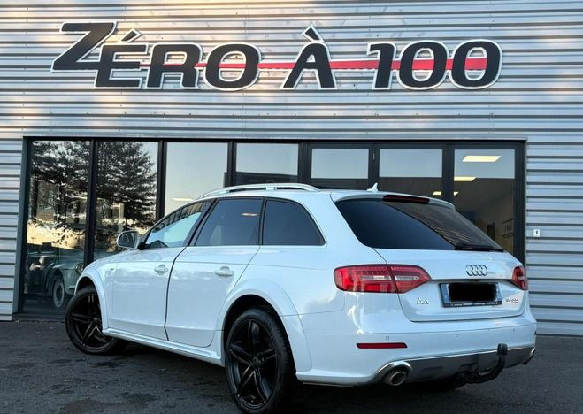 Audi A4 Allroad QUATTRO 3L TDI 245ch suivi ( ATTELAGE, R Blanc de 2013