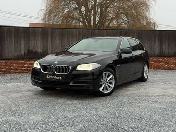  Voir d&eacute;tails -BMW Serie 5 520 d touring-pano-leder-automaat-pdc-cr &agrave; Meulebeke (87)
