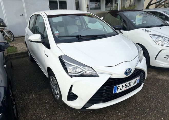 Toyota Yaris 100H FRANCE 5P MY19 Blanc de 2019