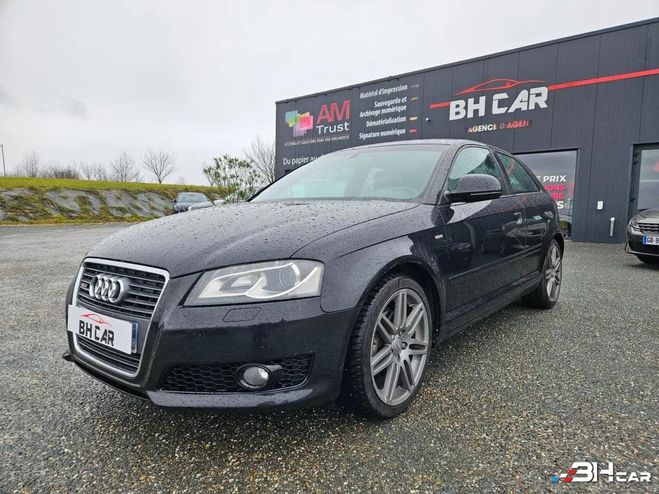 Cliquer pour voir la photo suivante Audi A3 2.0 TDI 140 S-LINE Noir de 2009