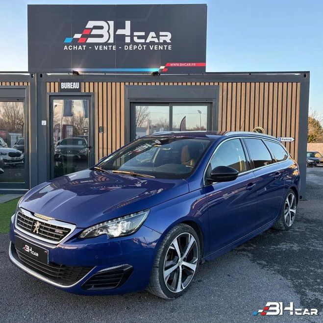 Peugeot 308 GENERATION-II SW 2.0 BLUEHDI 180 GT EAT  Bleu de 2017