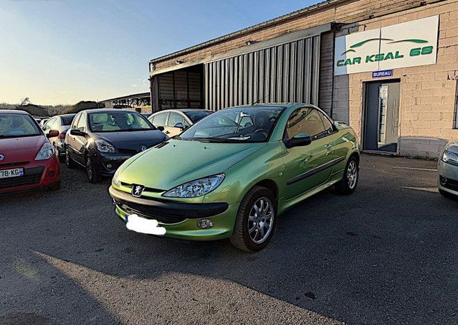 Peugeot 206 CC 1.6 16V Vert de 2001