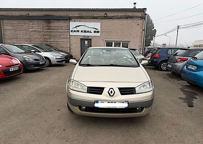 Renault Megane CC II 2.0 16V 136CH LUXE PRIVILEGE Beige de 2004