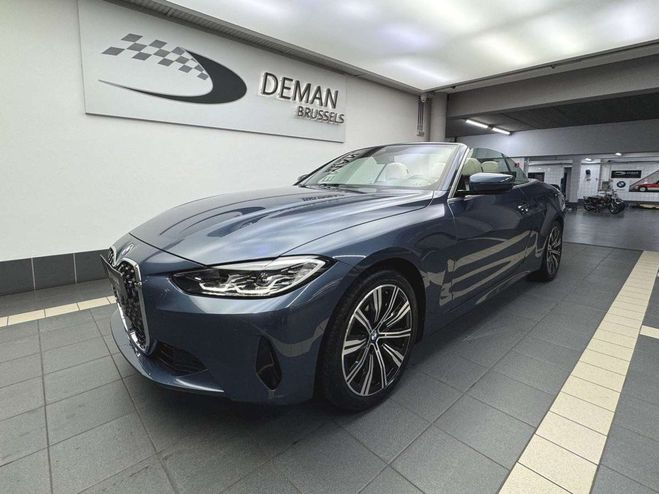 BMW Serie 4 420 Cabrio 420iA Bleu M�tallis� de 