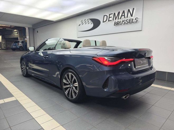 BMW Serie 4 420 Cabrio 420iA Bleu M�tallis� de 
