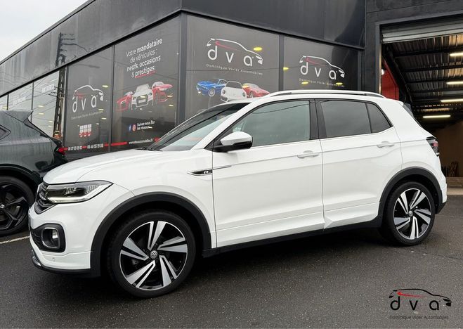 Volkswagen T Cross 1.0 TSI 115 ch R-Line DSG Blanc de 2020
