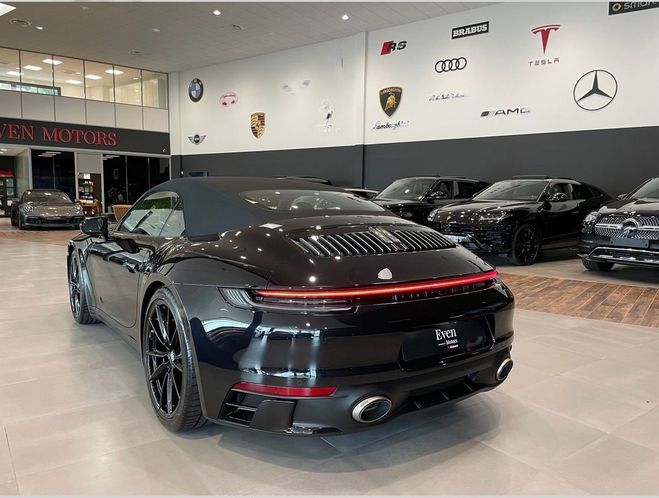 Porsche 911 TYPE 992 CABRIOLET 3.0 450 CARRERA 4S PD Noir Metal de 2020
